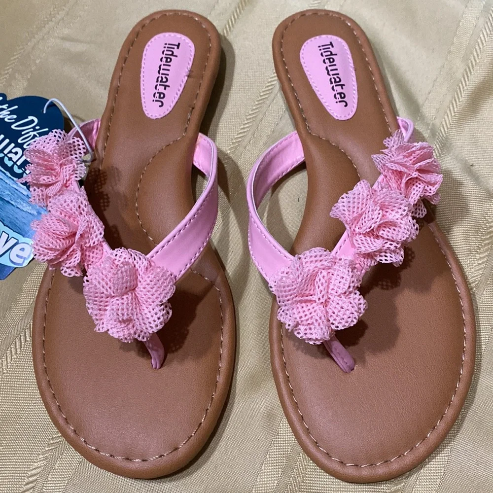 Tidewater pink flip flop, new - Picture 2 of 11